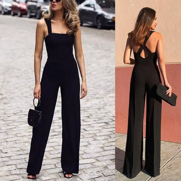 SKYLAR - Elegant Spaghettistrap Jumpsuit