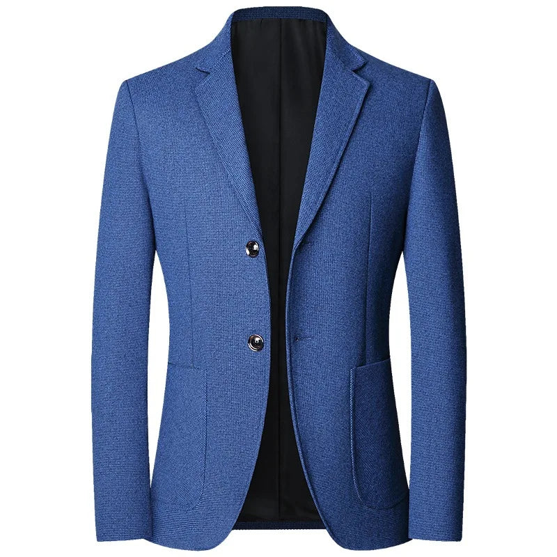 GUSTAVUS - Herrars Slim Fit Ullblazer för Affärs-Casual-Klädsel