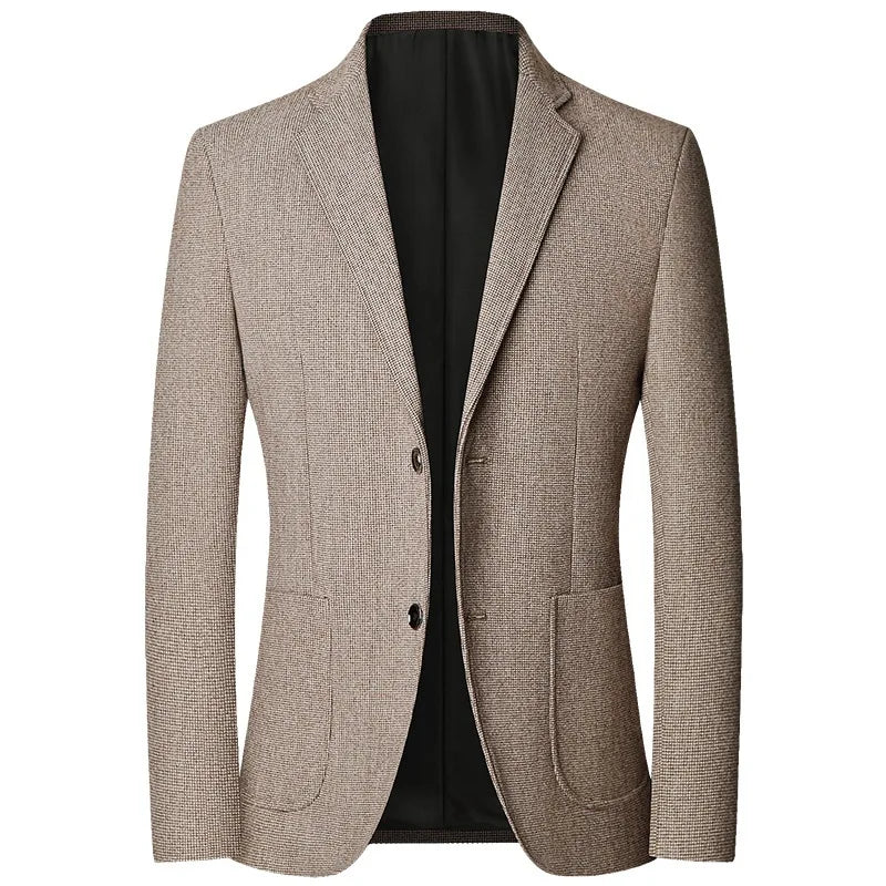 GUSTAVUS - Herrars Slim Fit Ullblazer för Affärs-Casual-Klädsel