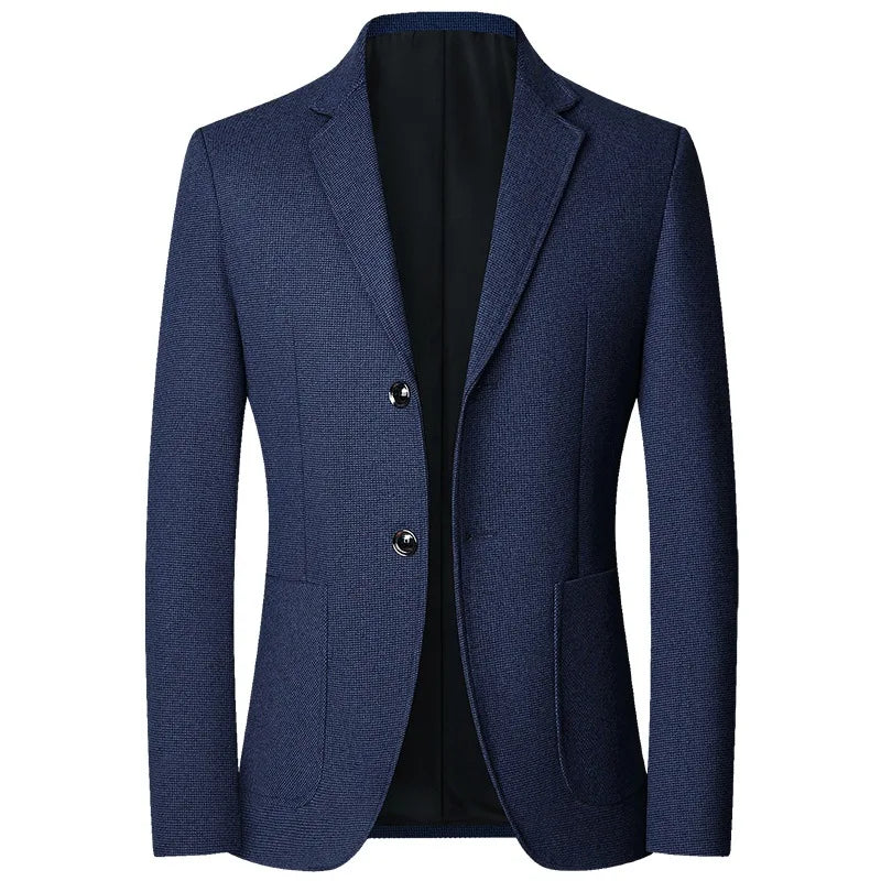 GUSTAVUS - Herrars Slim Fit Ullblazer för Affärs-Casual-Klädsel