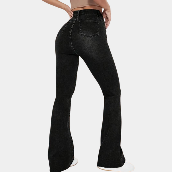 MADISON - Tvättade Flared Jeans