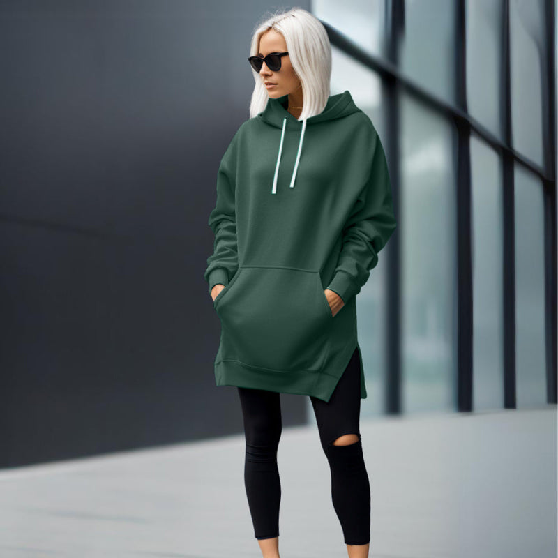 LYDIA - Mysig oversized hoodie klänning