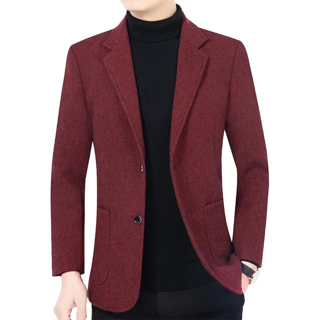 INGVAR - Herrars Business Casual Blazer Kostymjacka