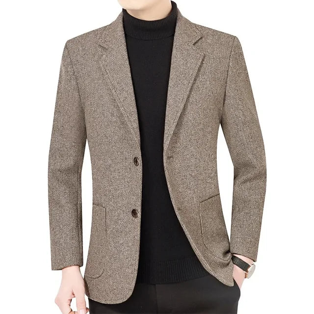 INGVAR - Herrars Business Casual Blazer Kostymjacka