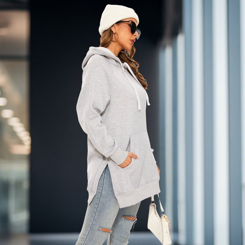 LYDIA - Mysig oversized hoodie klänning