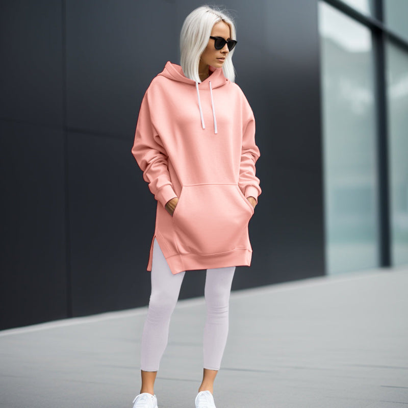 LYDIA - Mysig oversized hoodie klänning