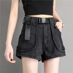 WANDA - Denim Cargo Shorts