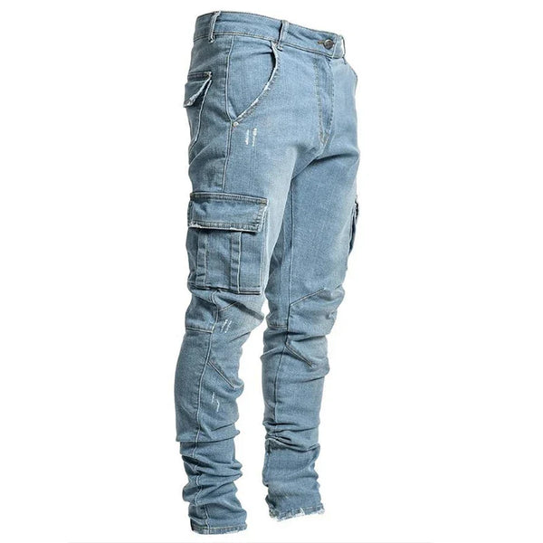 TIBOR - Moderna Multi-Fickor Jeans