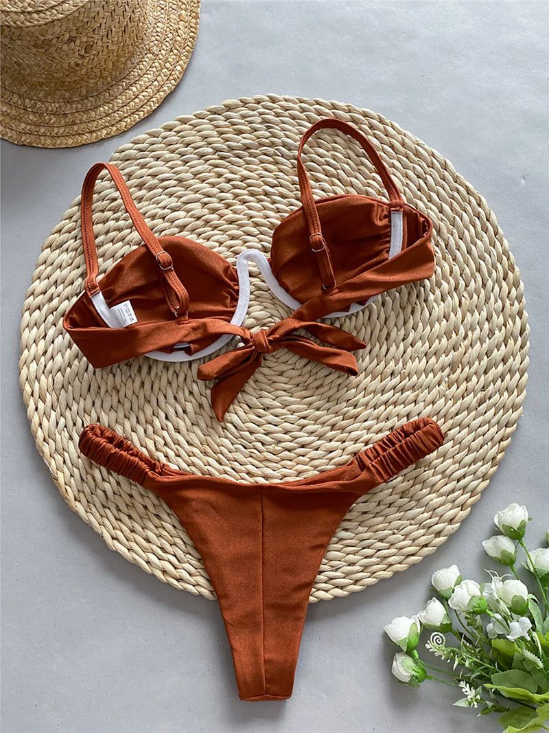 RUBY - Sexigt Stil Bikini-Set