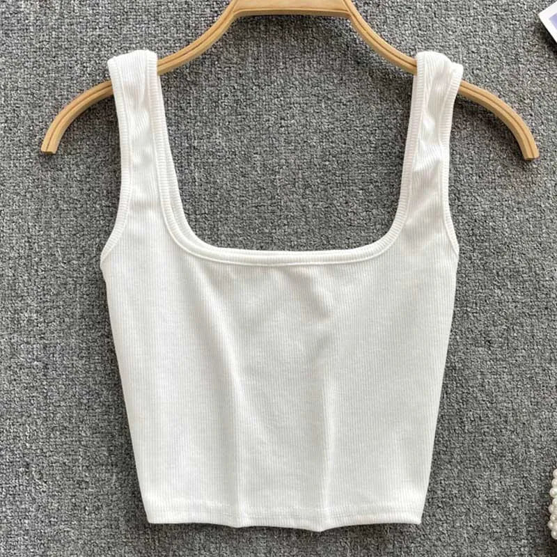 MAYA - Sexig Sommar Crop Tanktop