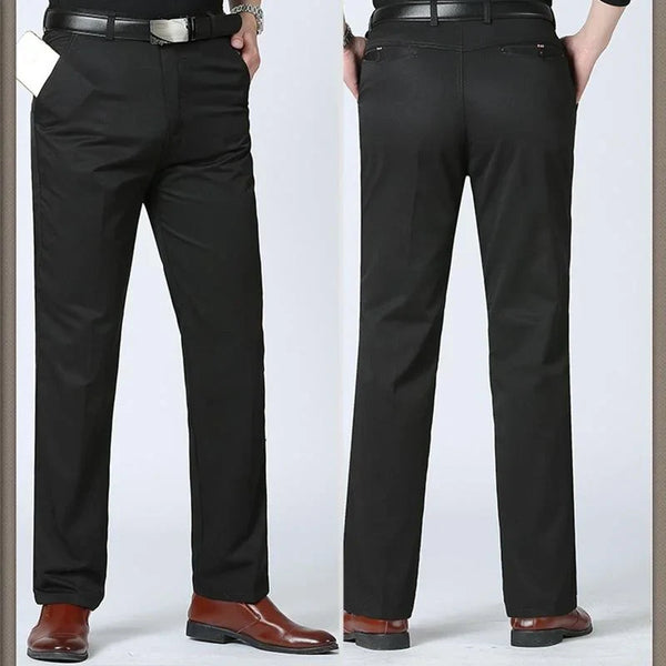 LIUDAS - Business Casual Slim Fit Bomullsbyxor