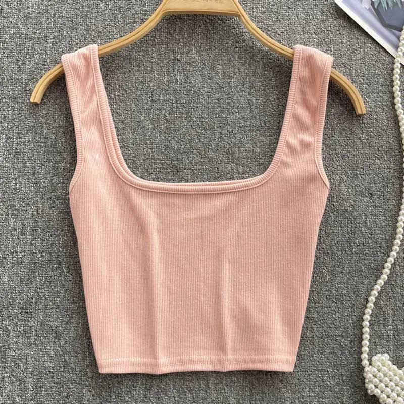 MAYA - Sexig Sommar Crop Tanktop