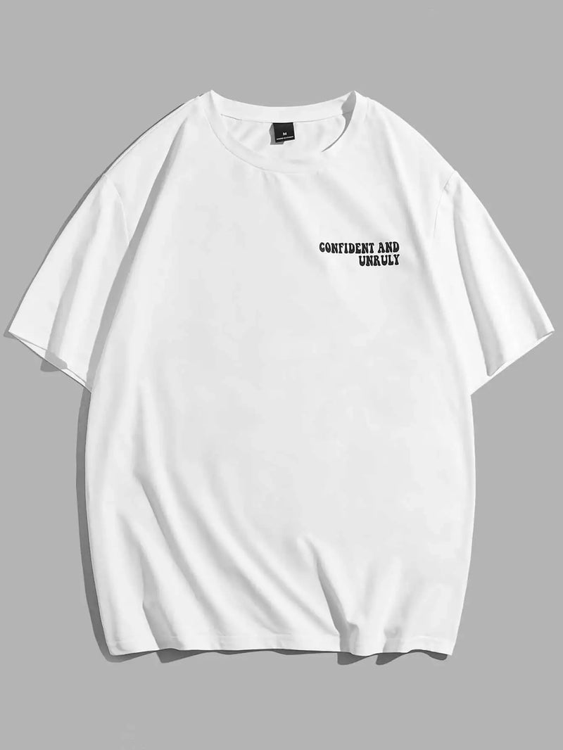 ULRICH - Avslappnat Herr T-shirt med Löst Passform