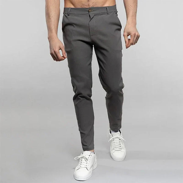 BORIS - Herrar Slim Fit Casual Chinos