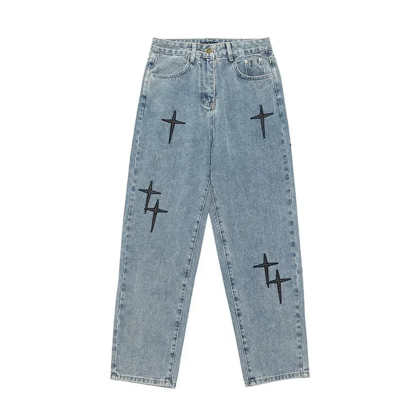 ISTVAN - Modernt Loose Fit Denim Jeans