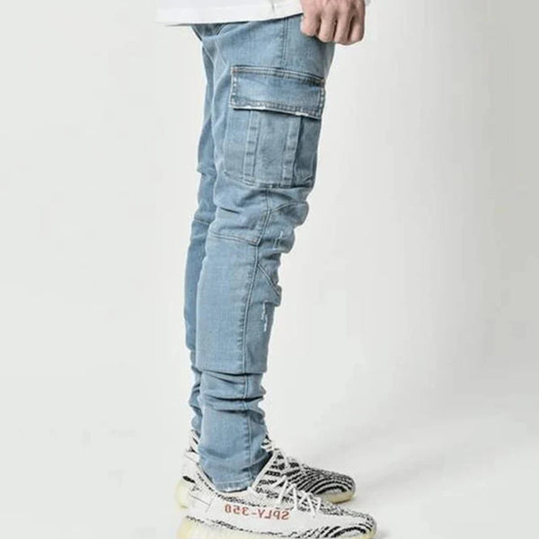 TIBOR - Moderna Multi-Fickor Jeans