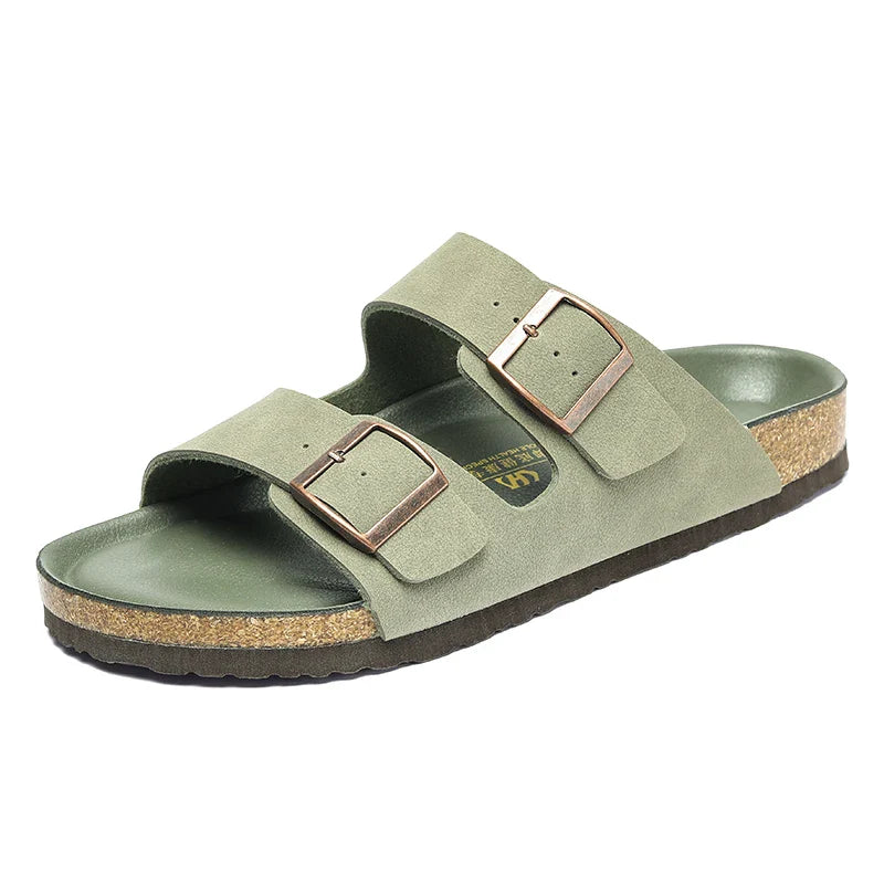 RAFAEL - Stiliga Herr Sandaler med Spänne