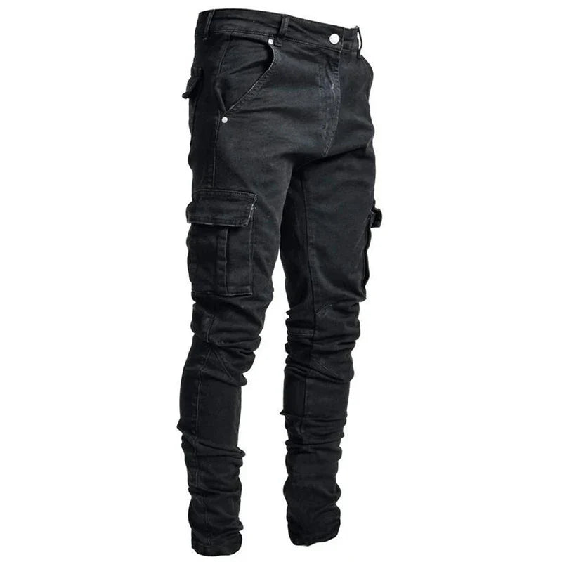 TIBOR - Moderna Multi-Fickor Jeans