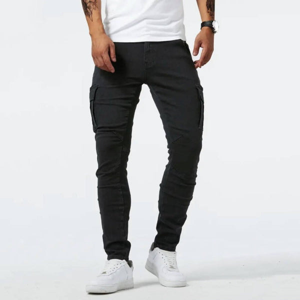 OSCAR - Herrarnas Stretch Cargo Jeans