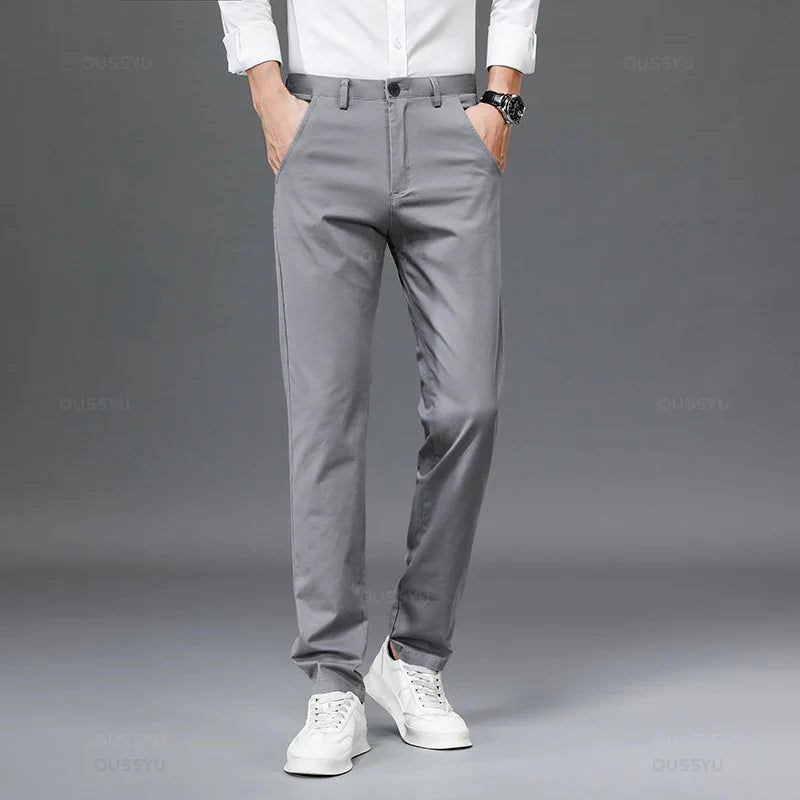 GORAN - Stiliga Business Casual Byxor