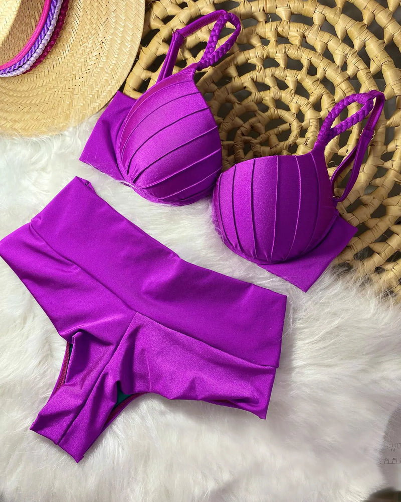 MAYA - Vintage Push-Up Bikini-Set