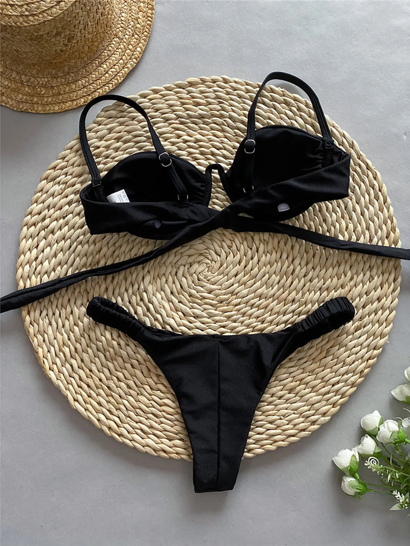 RUBY - Sexigt Stil Bikini-Set