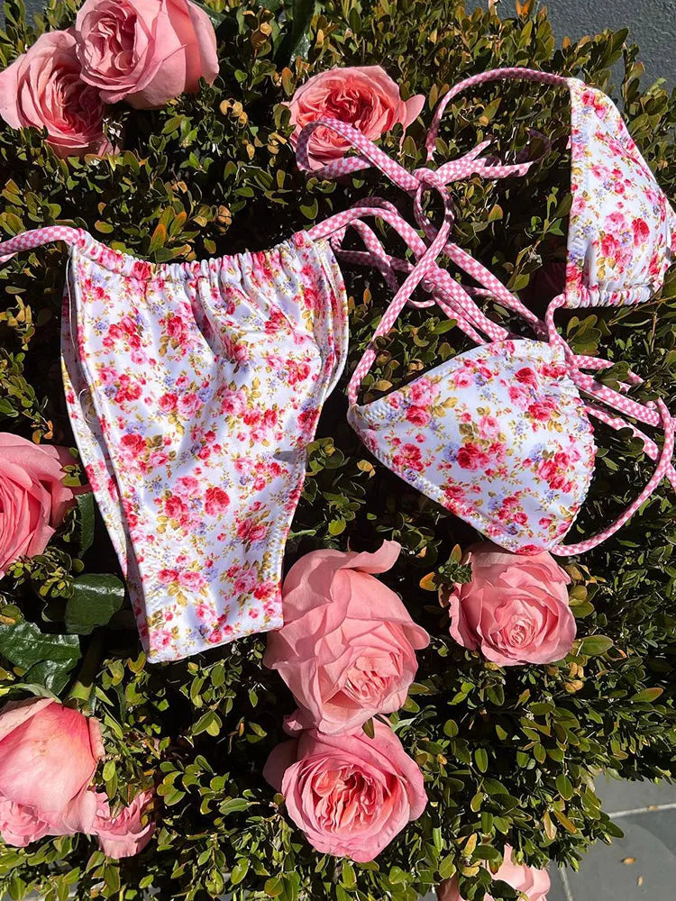 ARIA - Blomtryck Bikini-Set