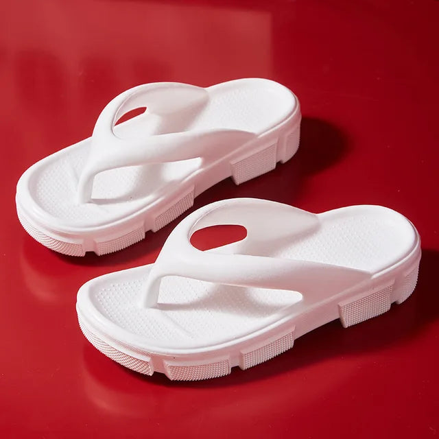 LOTTE - Sommar kil Flip Flops med halkfria plattformsandaler för kvinnor